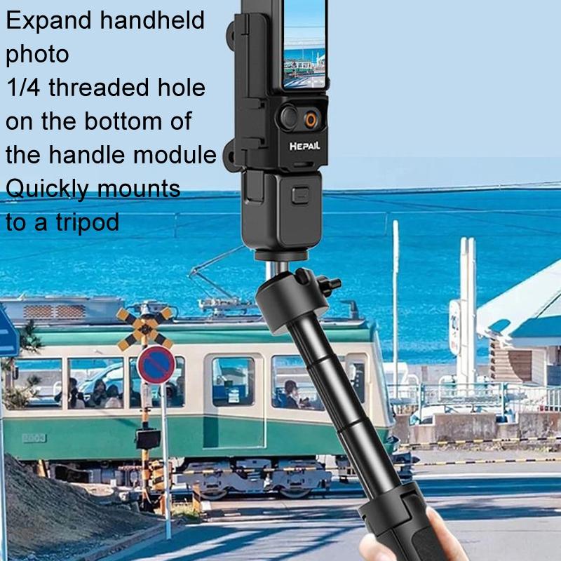 Extended Adapter for Dji Pocket 3 - Protective Bezel with Cold Shoe Bracket