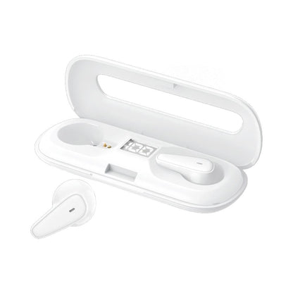 Waterproof Bluetooth 5.0 Earphones with Charging Box - White Deer Series