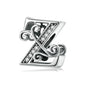 Diy Zircon Beaded Bracelet With 26 Letters Beads Style - Z