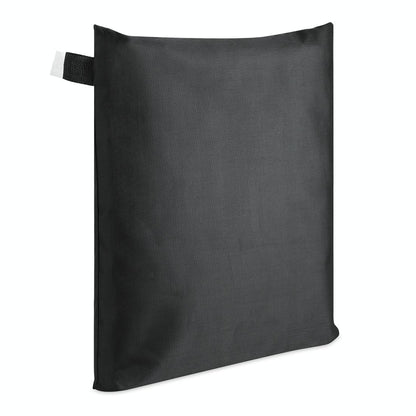 Waterproof 210D Oxford Cloth Bbq Grill Cover - Anti-Uv Dust-Proof Folding - Fits Gas Charcoal Electric - 145X61X117Cm - Black