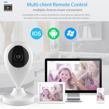 Wireless Ip Camera With Night Vision & Remote Control
