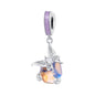 925 Sterling Silver Pastoral Butterfly Necklace Pendant