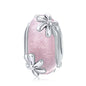 925 Sterling Silver Spring Flower Beads For Diy Bracelets & Necklaces