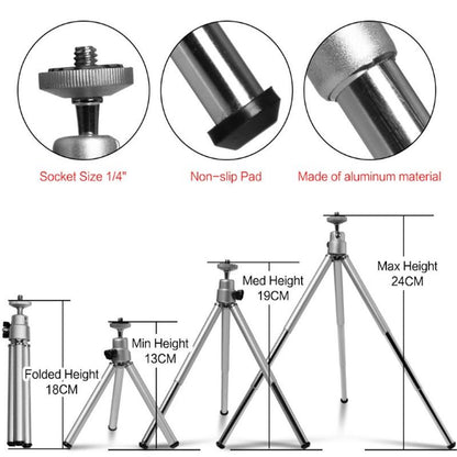 28cm Dimmable Led Square Light with Tripod for Mobile Phone Live Streaming