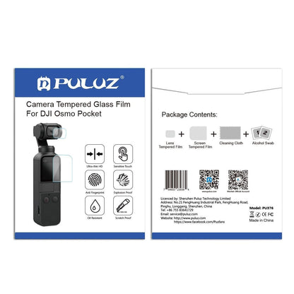 9h Tempered Glass Screen Protector for Dji Pocket Gimbal - 2.5d Hd
