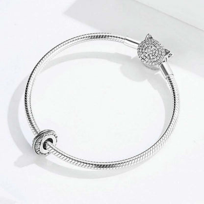 925 Sterling Silver Boho Feather Beads For Diy Bracelets