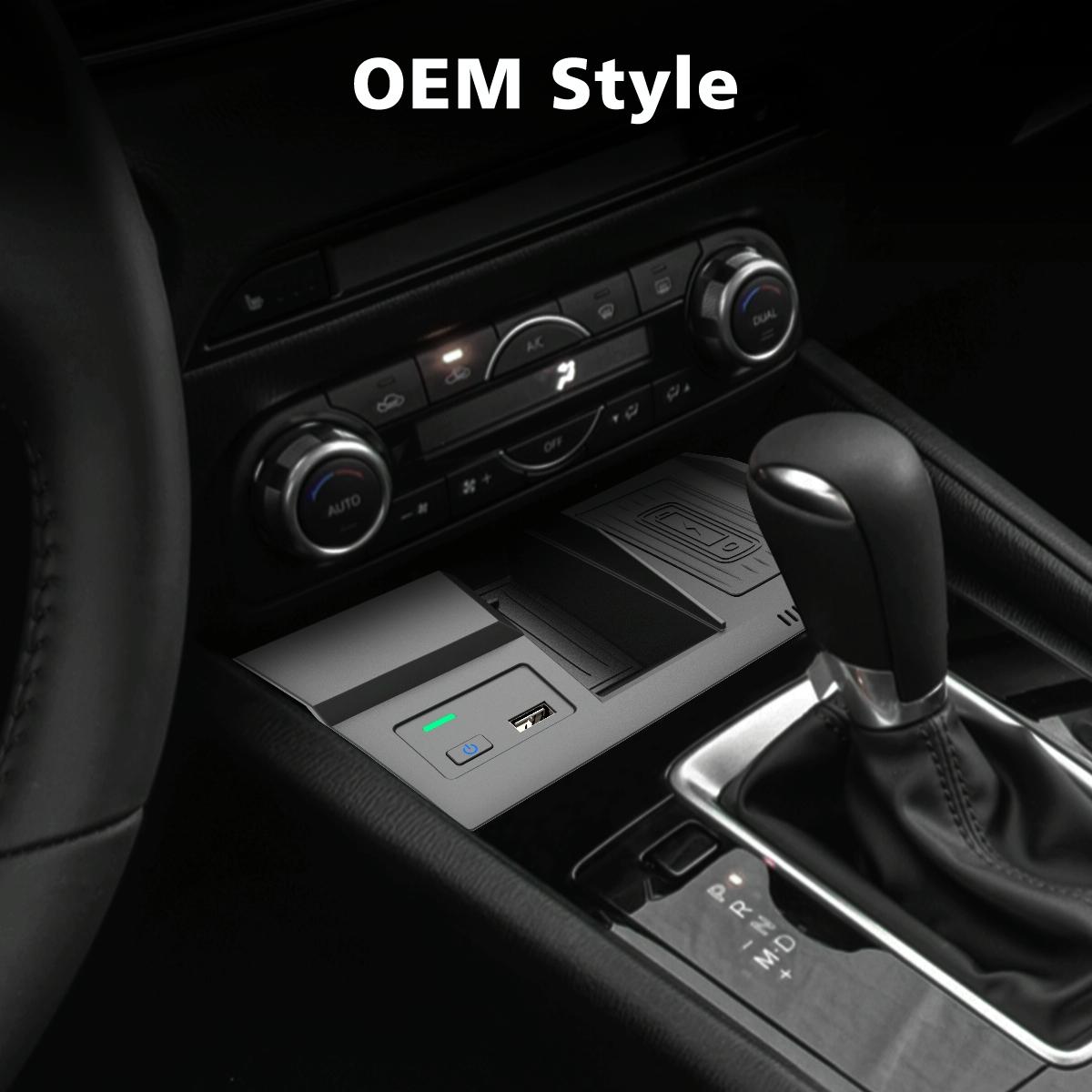 10w Wireless Charger for Mazda Cx-5 2017-2020 - Qi Standard