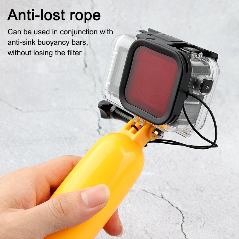 Waterproof Diving Case Kit for Dji Action 1 with Lens Filter - Underwater