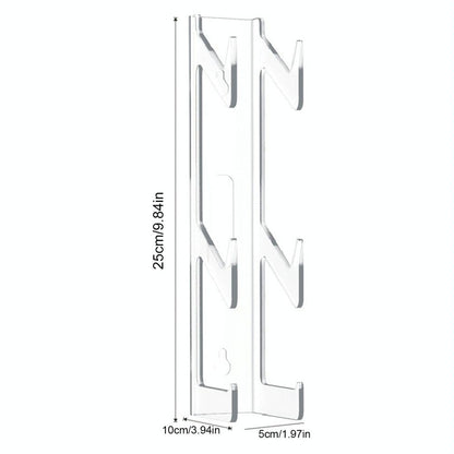 Acrylic Game Controller and Headphone Wall Mount - Set of 2