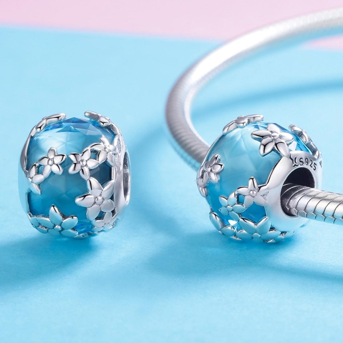 925 Sterling Silver Daisy Bead Diy Accessories