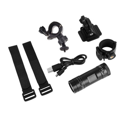 Full Hd 1080p Action Camera with 120 Degree Wide Angle Lens - Tf Card Support