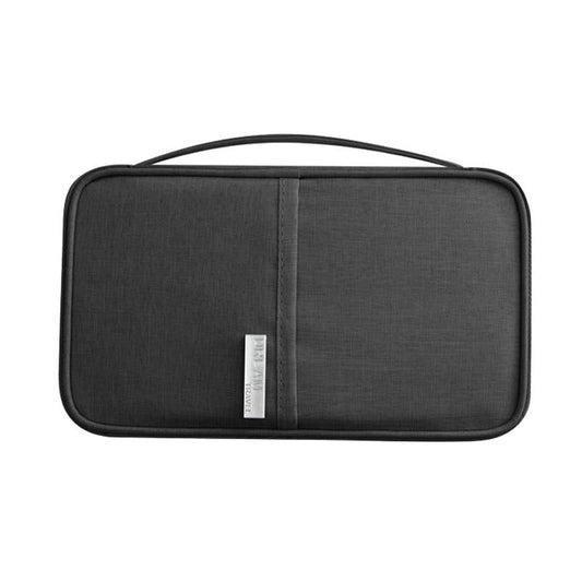Waterproof Travel Document Bag Black Large - Black Small