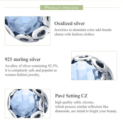 925 Sterling Silver Diy Charm Beads For Bracelets & Necklaces