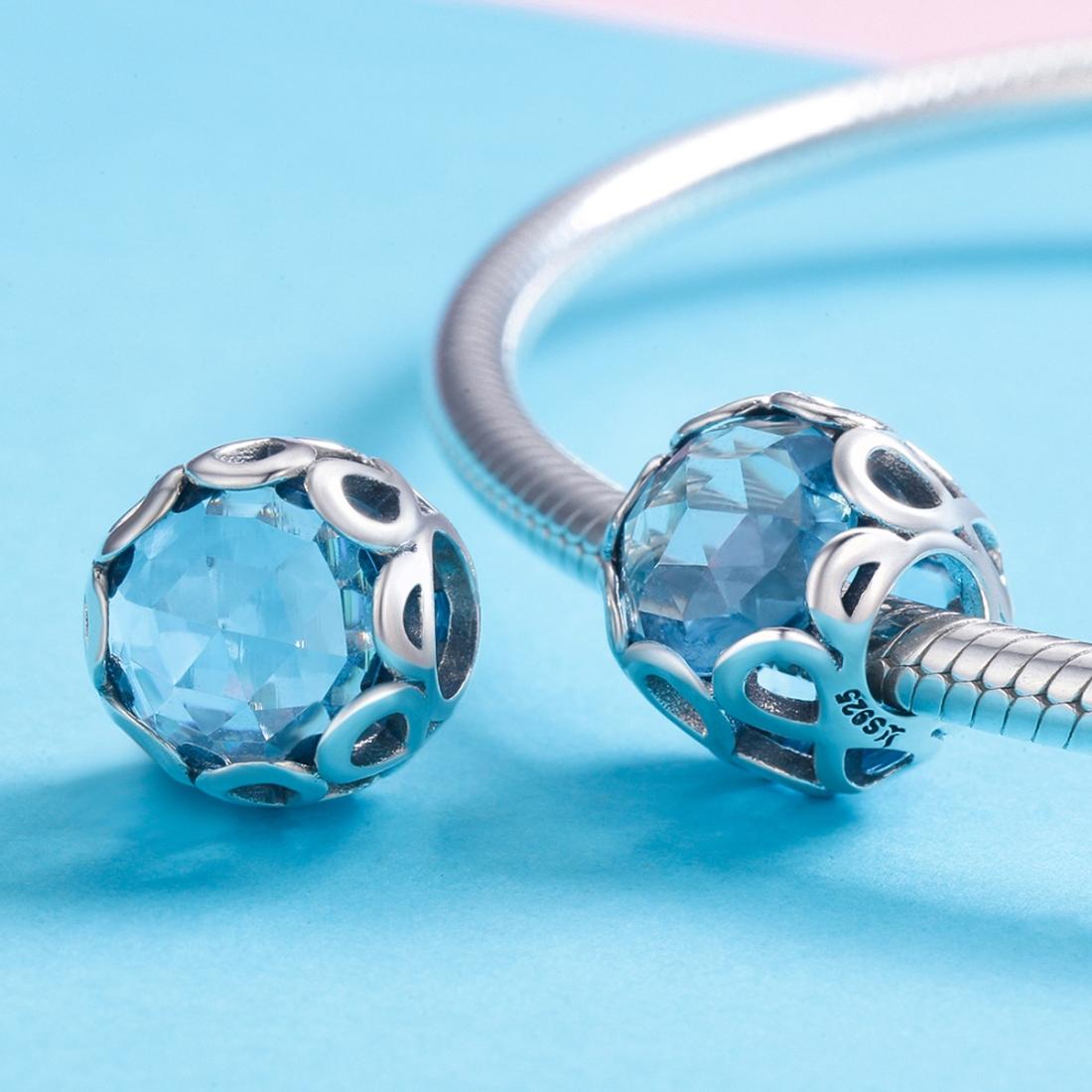925 Sterling Silver Diy Charm Beads For Bracelets & Necklaces