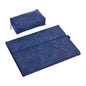 Leather Tablet Case & Power Bag For Microsoft Surface Pro X - 13 Inch Dark Blue