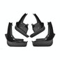 For Mercedes-Benz S-Class Sport 2022 4Pcs / Set Car Auto Soft Plastic Splash Flaps Fender Guard