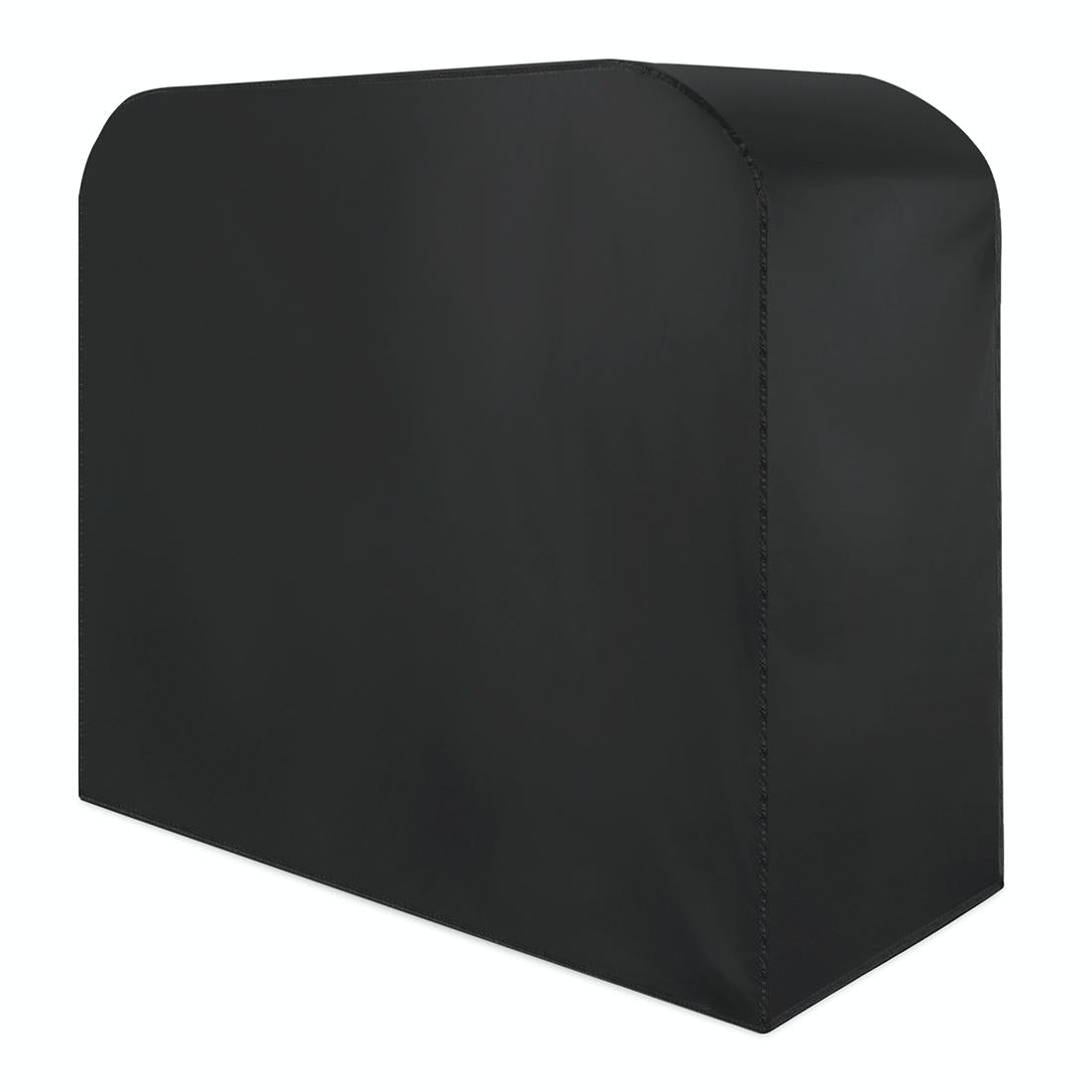 Waterproof 210D Oxford Cloth Bbq Grill Cover - Anti-Uv Dust-Proof Foldable - Fits Gas Charcoal Electric - 170X61X117Cm - Black