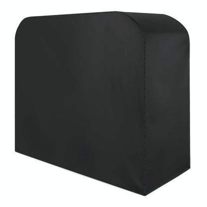 Waterproof 210D Oxford Cloth Bbq Grill Cover - Anti-Uv Dust-Proof Foldable - Fits Gas Charcoal Electric - 170X61X117Cm - Black