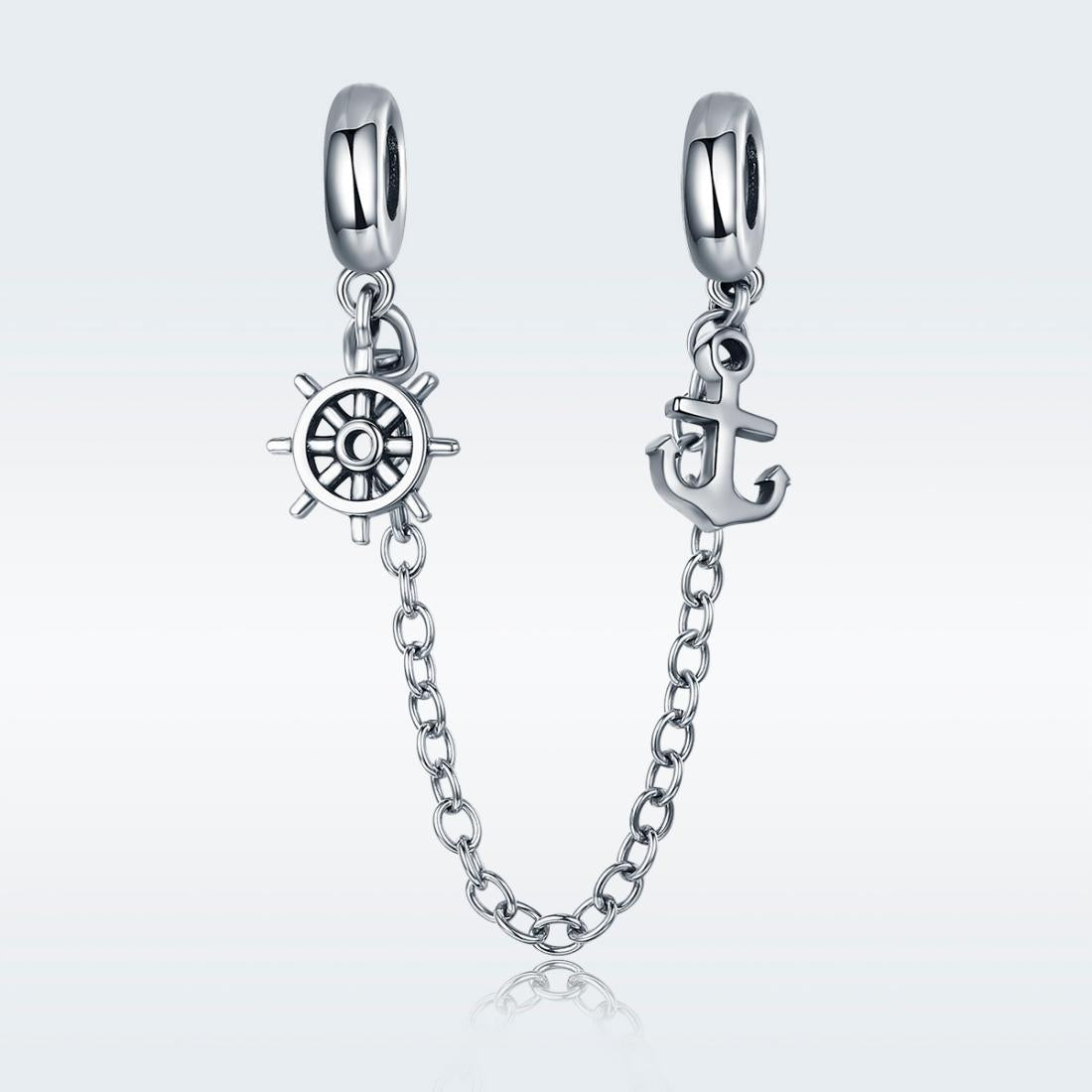 925 Sterling Silver Stylish Safety Chain For All Occasions