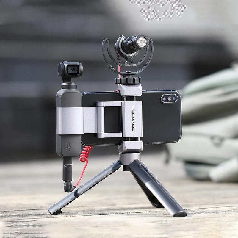 Portable Aluminum Phone Bracket for Dji Pocket - Universal Fit