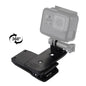 360 Degree Rotating Backpack Mount for Gopro Insta360 Dji Action Cameras
