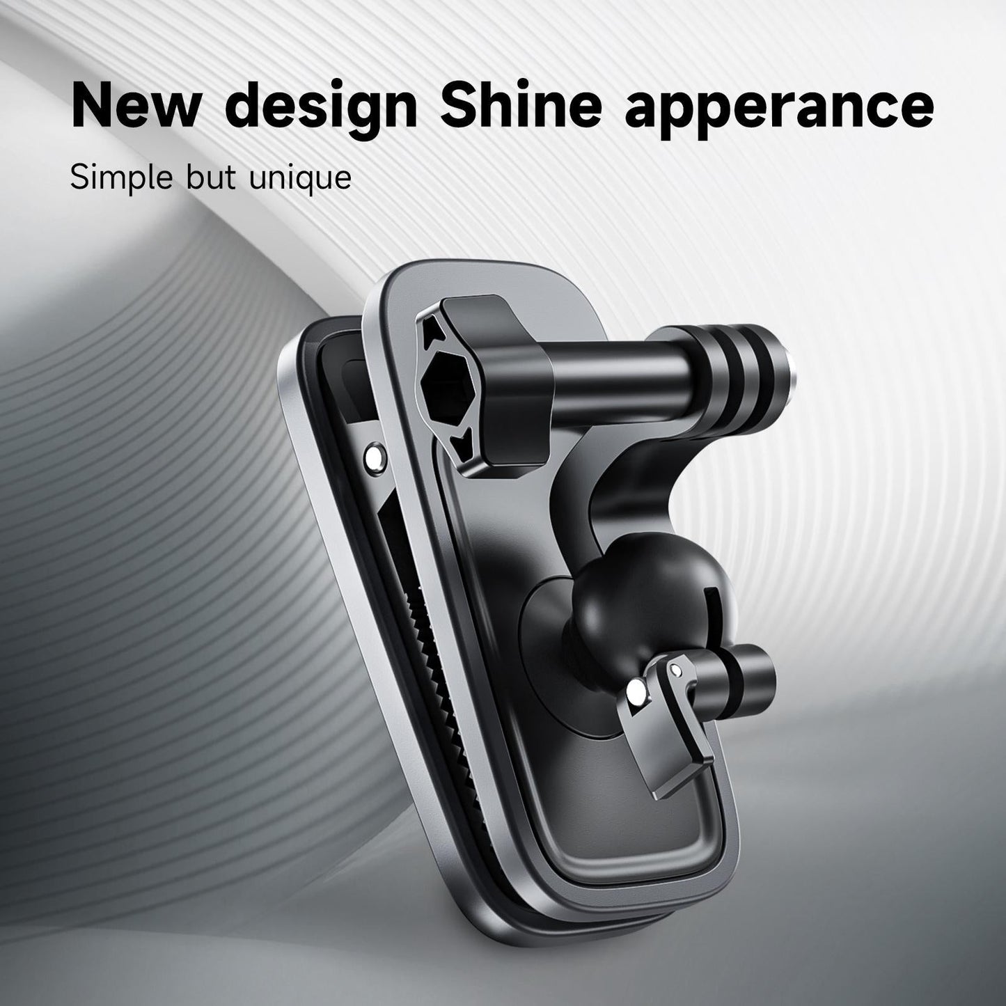 360 Degree Backpack Clip Mount For Action Camera - Rotating