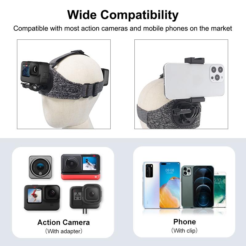 Universal Belt Mount With Phone Clamp And J Hook