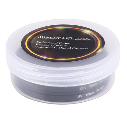 58mm Professional Lens Filter for Gopro and Xiaomi Yi Sport Camera - Cpl Uv Fld