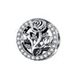 925 Sterling Silver Rose Beads For Diy Jewelry Accessories