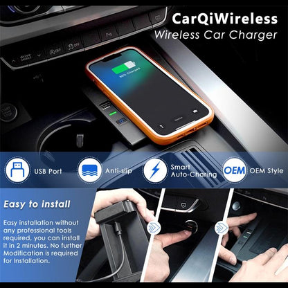 15w Wireless Charger for Audi A4 A5 S4 S5 2017-2021 - Qi Standard