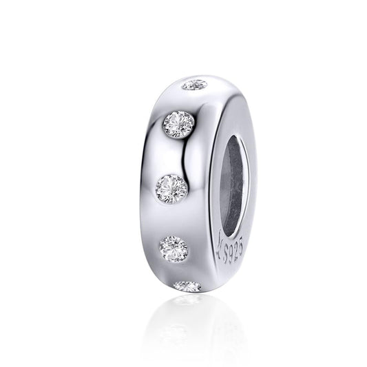 925 Sterling Silver Zircon Beaded Bracelet Accessories