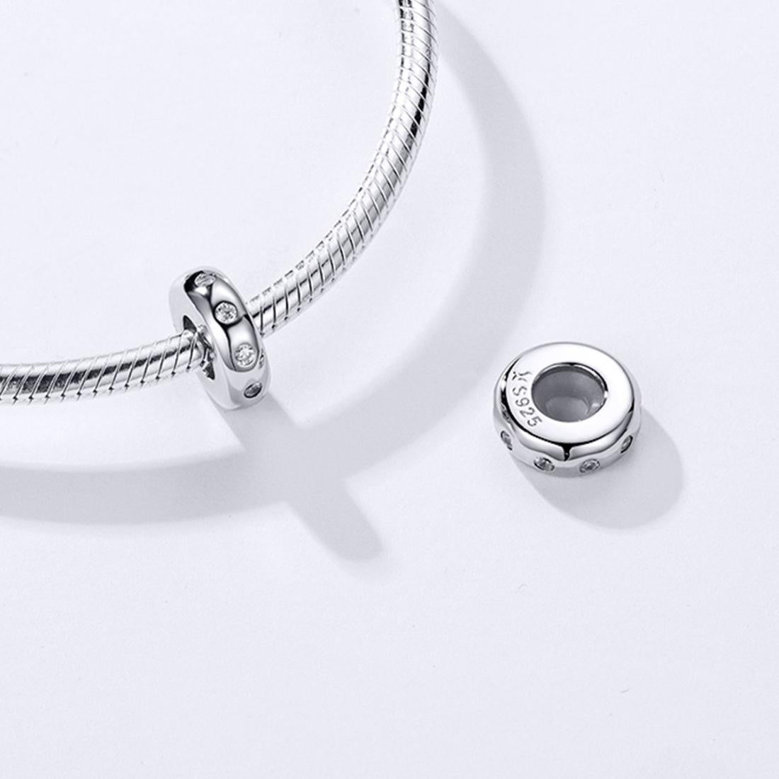 925 Sterling Silver Zircon Beaded Bracelet Accessories