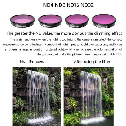 4-in-1 Nd Filters for Insta360 Go 2 Sports Camera