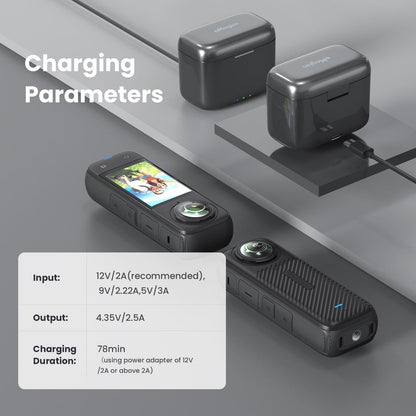 Fast Charge Battery Box for Sports Camera Accessories