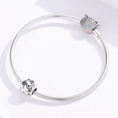 925 Sterling Silver Diy Beaded Bracelet For Scorpio Style - Scorpio