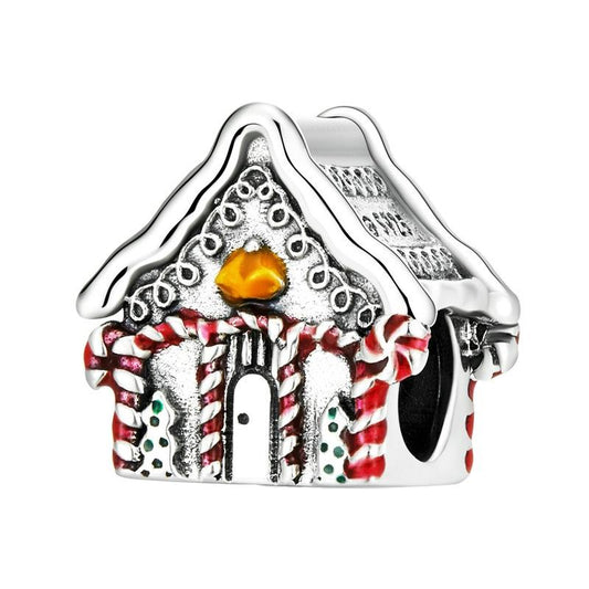 925 Sterling Silver Christmas Bead Diy Accessories