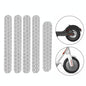 Reflective Stickers for Ninebot Es1 Scooter - White