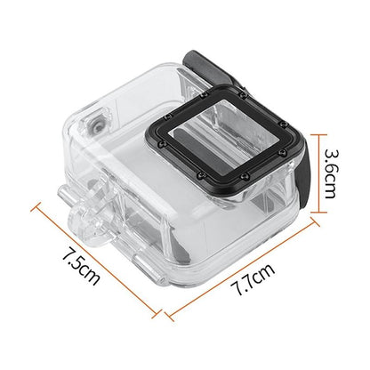 Waterproof Touch Back Cover For Gopro Hero7 - White / Silver