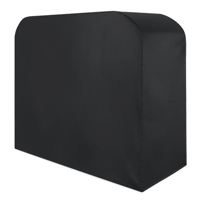 Waterproof 210D Oxford Cloth Bbq Grill Cover - Anti-Uv Dust-Proof Foldable - Fits Gas Charcoal Electric - 190X71X117Cm - Black
