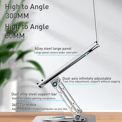 Lenovo Laptop Cooling Stand - Rotating Design