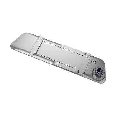 5.18 Full Hd Touch Screen Dual-lens Rearview Mirror Dvr Camera