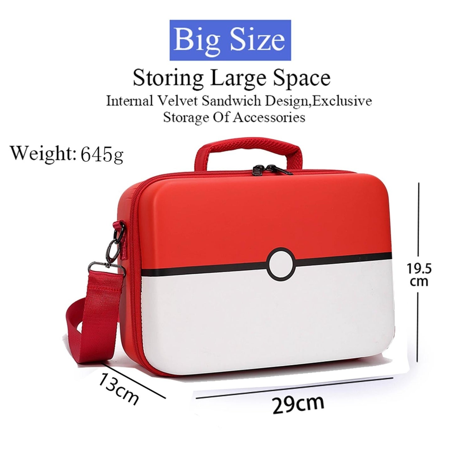 Game Host Storage Shoulder Bag - Switch Compatible