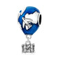 925 Sterling Silver Airplane & Hot Air Balloon Pendant For Diy Bracelets & Necklaces