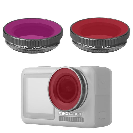 Diving Filter For Dji Action Camera - Oa Fi180