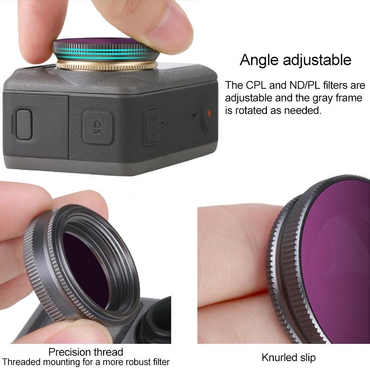 Diving Filter For Dji Action Camera - Oa Fi180