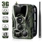 Waterproof 3G Hunting Trail Camera With Night Vision And 120 Degree Pir Angle