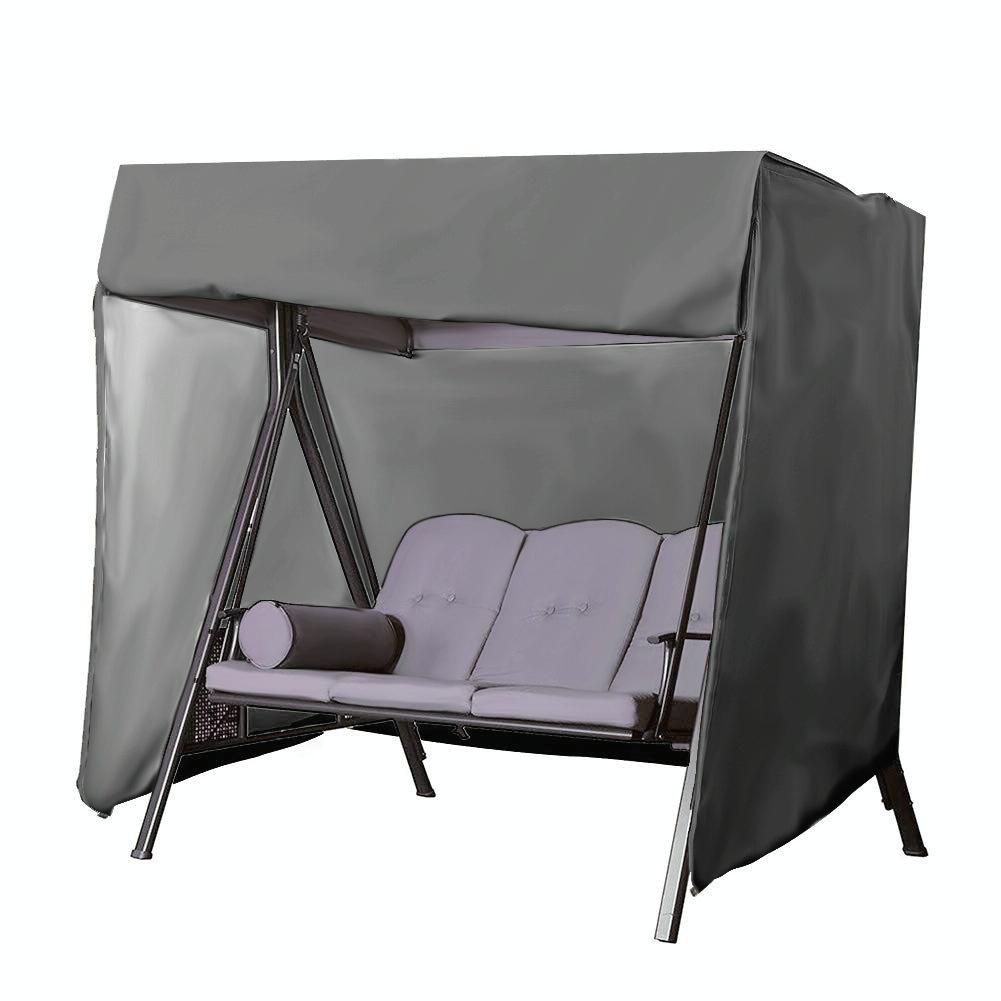 Waterproof Swing Dust Cover For Outdoor Garden Rocking Chair - 220X125X170Cm Size