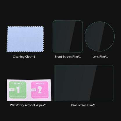 9H Tempered Glass Film For Dji Action Lens And Lcd Display
