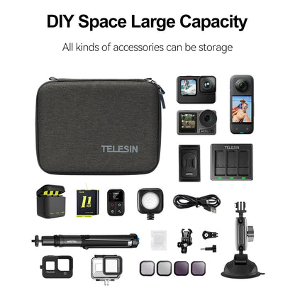 Universal Sports Camera Storage Bag - Medium Size