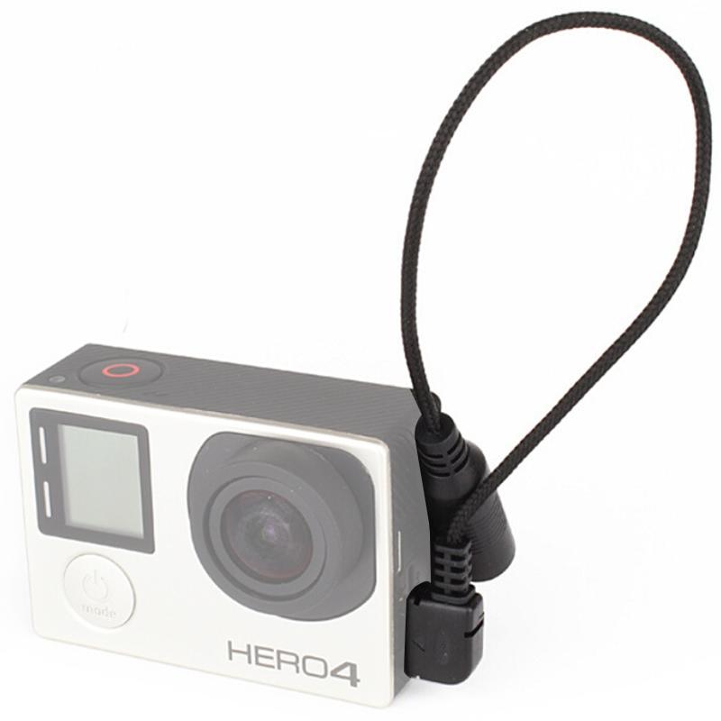10 Pin Mic Adapter Cable For Gopro Hero4 / 3 / 3 - 16.5Cm Length